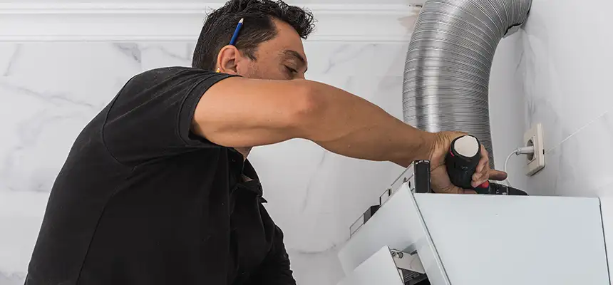 Precision In-wall Dryer Vent Cleaning & Rerouting Corrections in Oceanside, CA